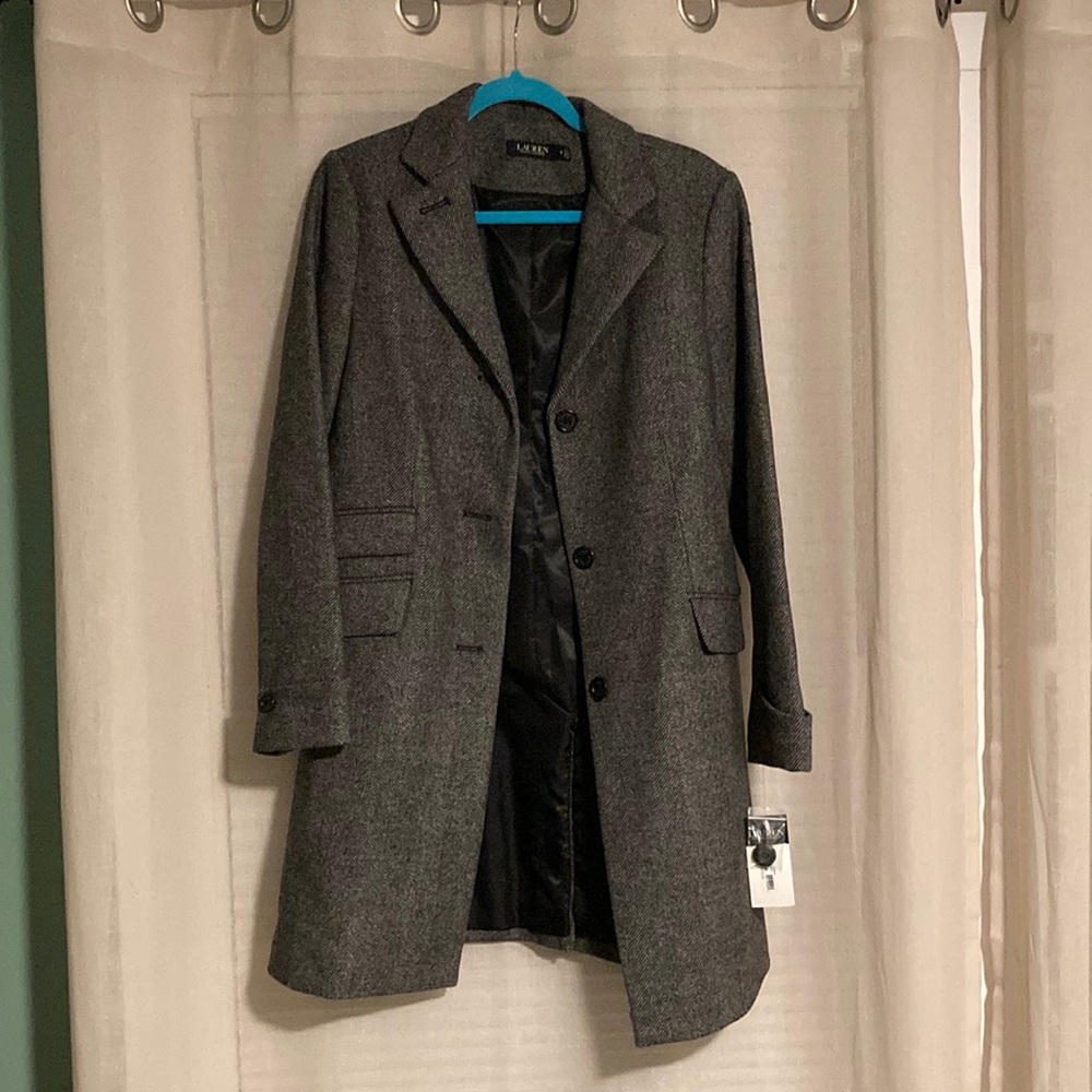 Ralph Lauren Coat. Wool. Size 10.